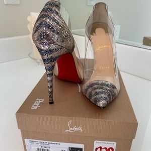 Christian Louboutin pumps PVC sz 37